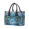 Bigcrowns SMELL THE SEA FEEL THE BREEZE TURTLE LEATHER HANDBAG T0409244