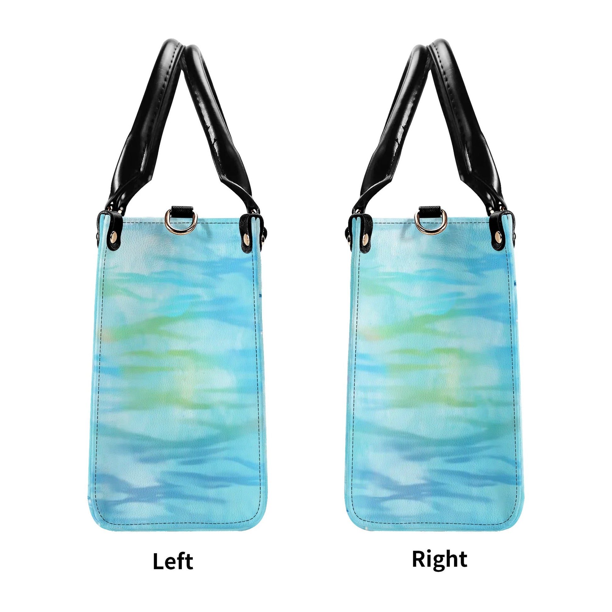 Bigcrowns SMELL THE SEA FEEL THE BREEZE LEATHER HANDBAG T1408244