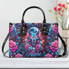 SKULL WOLF LEATHER HANDBAG - TLNO1206243
