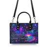 Everything Is Better Leather Handbag