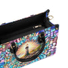 Bigcrowns LIGHTHOUSE STAINED GLASS LEATHER HANDBAG T1106242