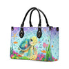 Bigcrowns SEA TURTLE LEATHER HANDBAG T2808241