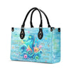 Bigcrowns SMELL THE SEA FEEL THE BREEZE LEATHER HANDBAG T1408244