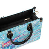 Bigcrowns SMELL THE SEA FEEL THE BREEZE TURTLE LEATHER HANDBAG T0508244