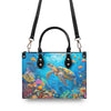 Bigcrowns OCEAN TURTLE LEATHER HANDBAG N2307244