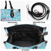 Bigcrowns SMELL THE SEA FEEL THE BREEZE TURTLE LEATHER HANDBAG T0508244