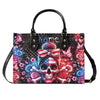 SKULL MESSY BUN LEATHER HANDBAG - TYTM0406243