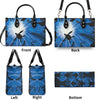 Bigcrowns TURLTE IN OCEAN LEATHER HANDBAG G1311244