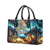 Bigcrowns STAR GAZIN' FIRE BLAZIN' LEATHER HANDBAG YHDU1807241