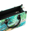 Bigcrowns AS FREE AS THE OCEAN TURTLE LEATHER HANDBAG R1507244