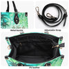 Bigcrowns AS FREE AS THE OCEAN TURTLE LEATHER HANDBAG R1507244