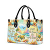 Bigcrowns SMELL THE SEA FEEL THE BREEZE TURTLE LEATHER HANDBAG Z2805245