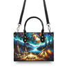 Bigcrowns STAR GAZIN' FIRE BLAZIN' LEATHER HANDBAG YHDU1807241