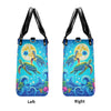 Bigcrowns SEA TURTLE FLORAL LEATHER HANDBAG R2406244