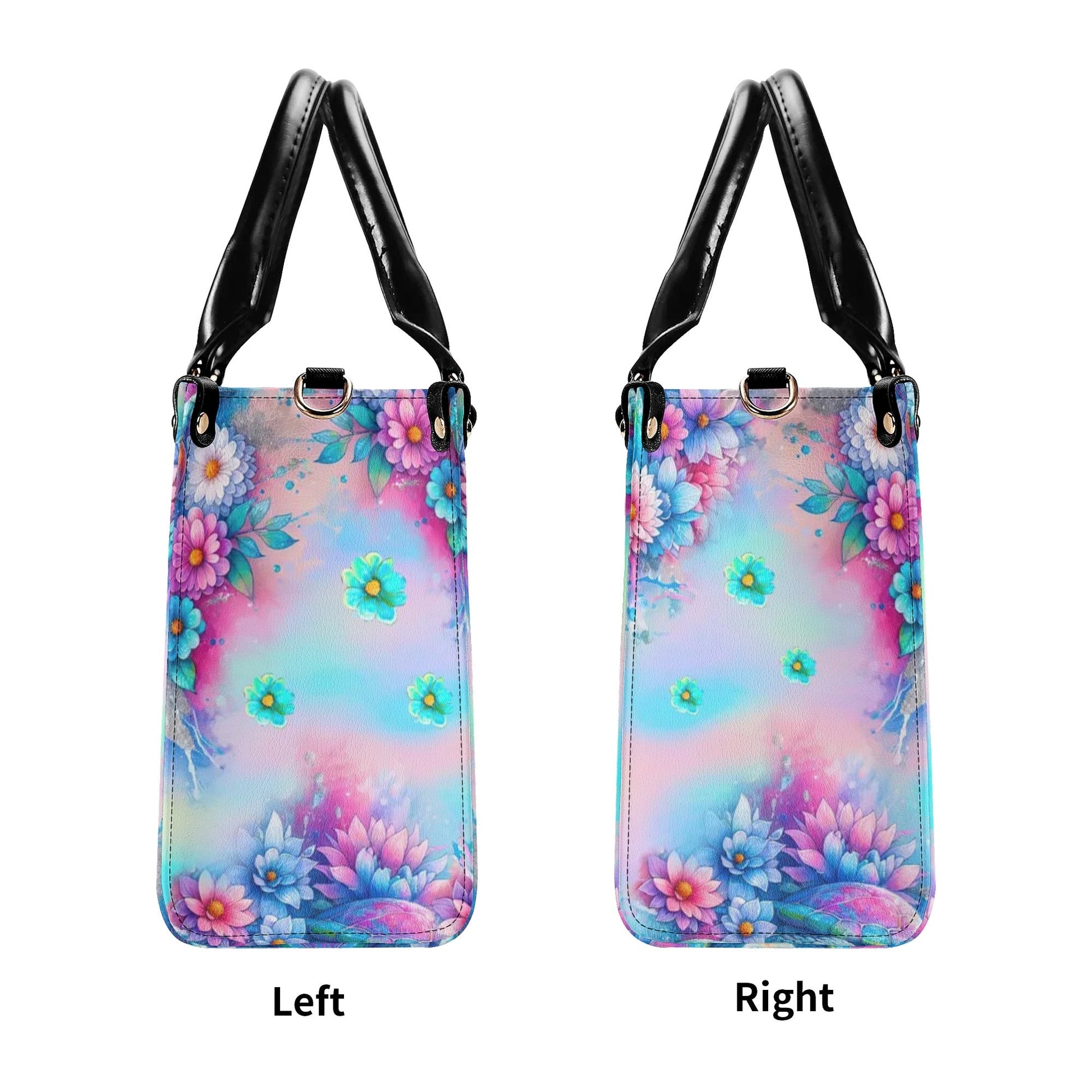 Bigcrowns SMELL THE SEA FEEL THE BREEZE TURTLE LEATHER HANDBAG W2507242