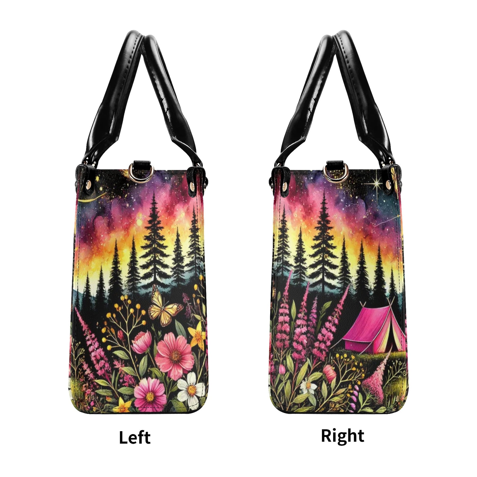 Bigcrowns MAKING MEMORIES ONE CAMPFIRE AT A TIME LEATHER HANDBAG TYTM0207242