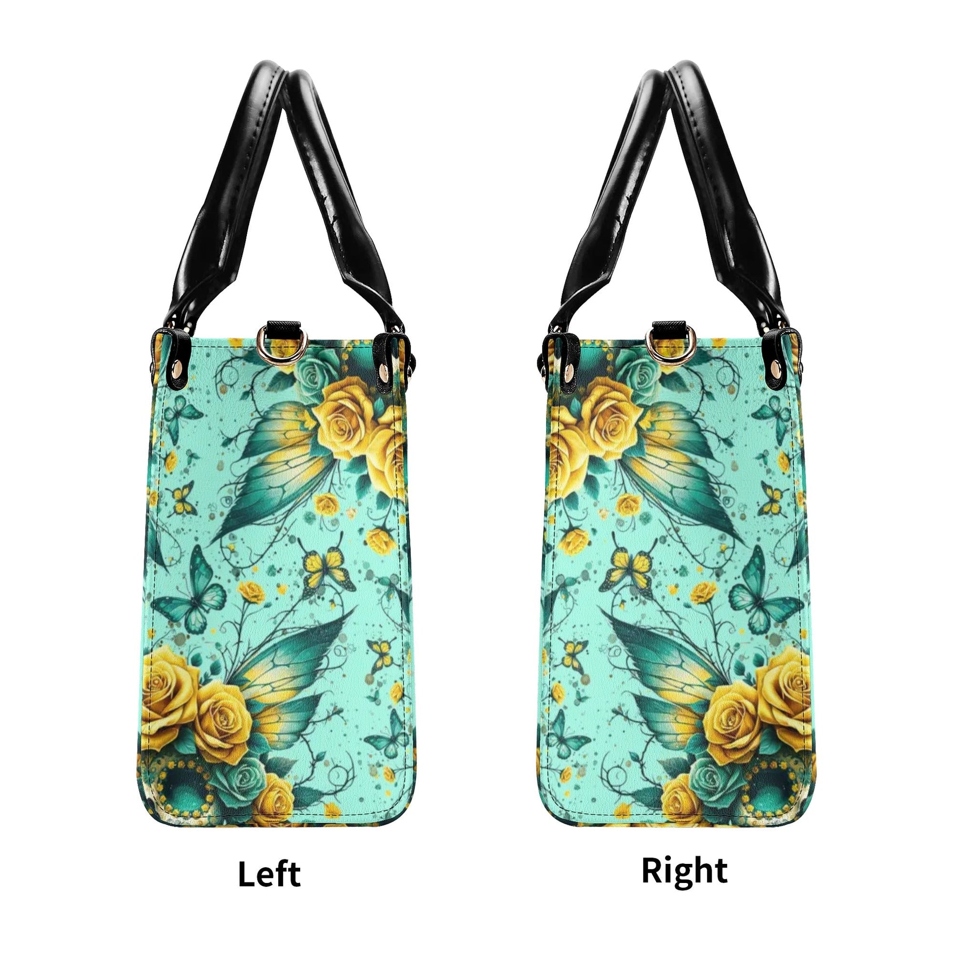 KARMA FAIRY SKELETON SKULL LEATHER HANDBAG - TLNT1006244