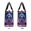 I'M NOT ANTI-SOCIAL MAD REAPER SKULL LEATHER HANDBAG - TLNZ0406244