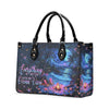 Bigcrowns EVERYTHING IS BETTER LEATHER HANDBAG TLPQ1106245