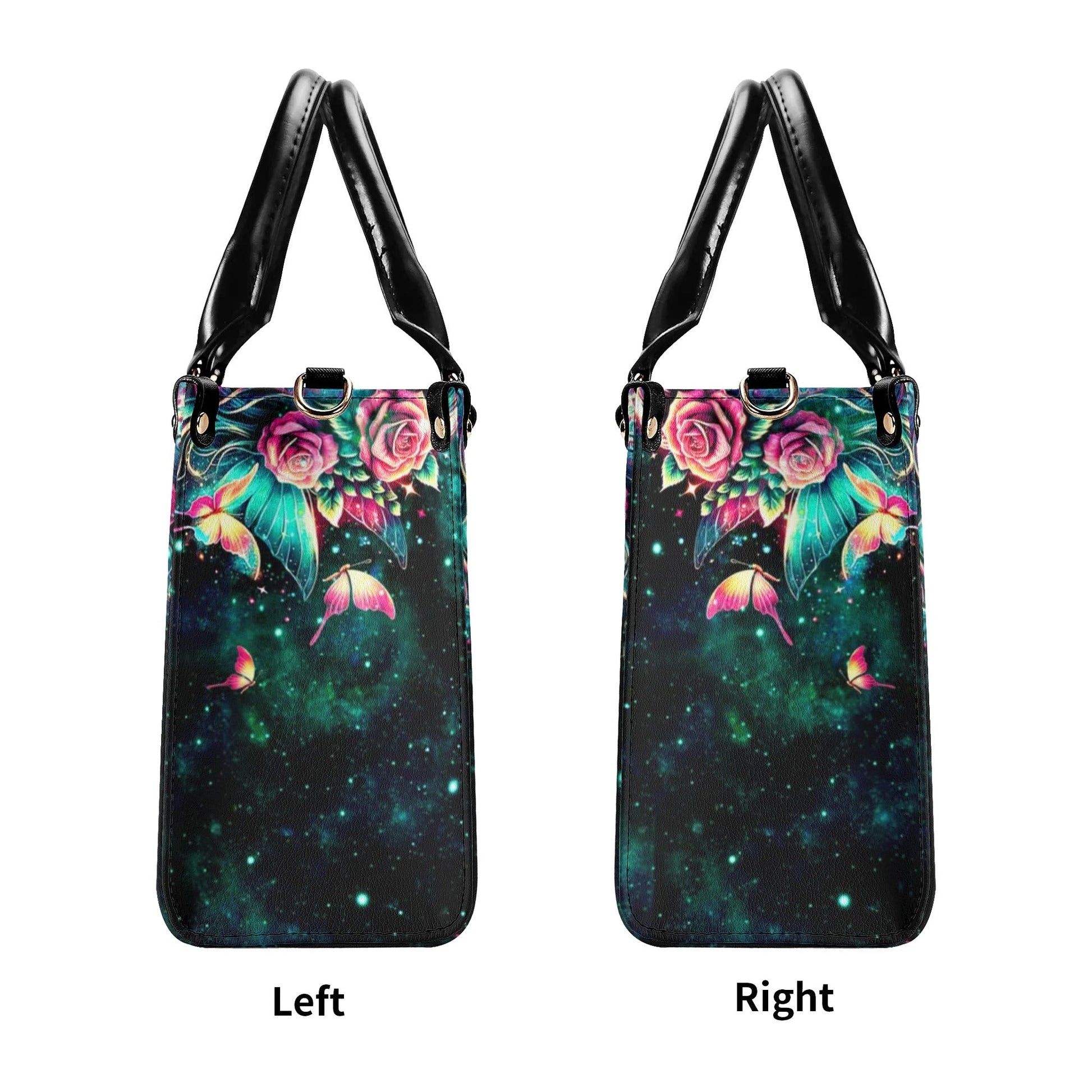 KARMA FAIRY SKELETON SKULL LEATHER HANDBAG - TLTW1806244