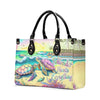 Bigcrowns SALTWATER HEALS EVERYTHING LEATHER HANDBAG N0807244