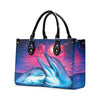 Bigcrowns DOLPHIN LOVE BEACH LEATHER HANDBAG G0609241