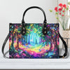 Bigcrowns FANTASY FOREST MAGICAL FOREST LEATHER HANDBAG T2708242