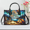 Bigcrowns STAR GAZIN' FIRE BLAZIN' LEATHER HANDBAG YHDU1807241