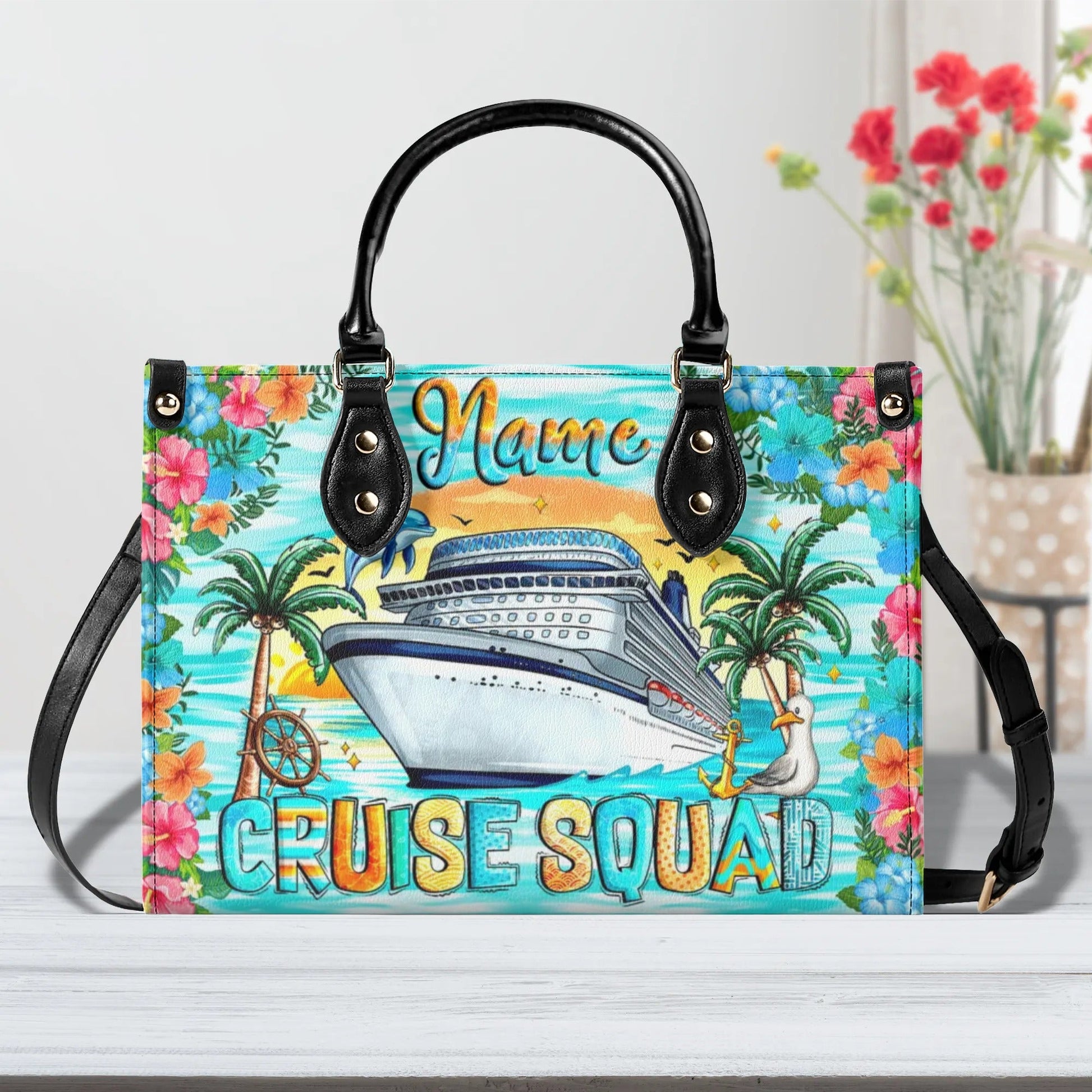 Bigcrowns CRUISE SQUAD LEATHER HANDBAG TYTM1707243