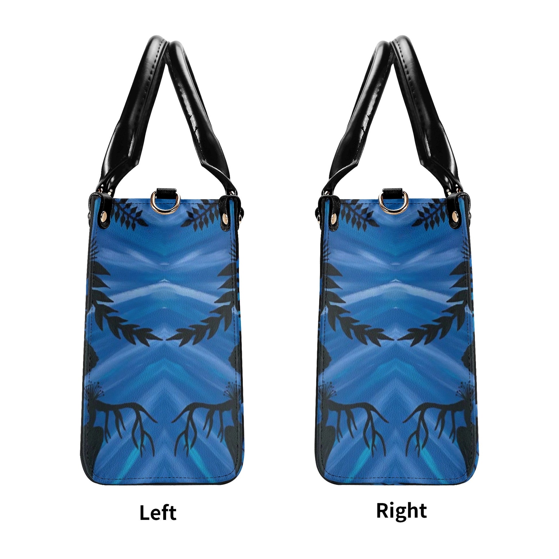 Bigcrowns TURLTE IN OCEAN LEATHER HANDBAG G1311244
