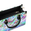 Bigcrowns AS FREE AS THE OCEAN TURTLE LEATHER HANDBAG T1306244