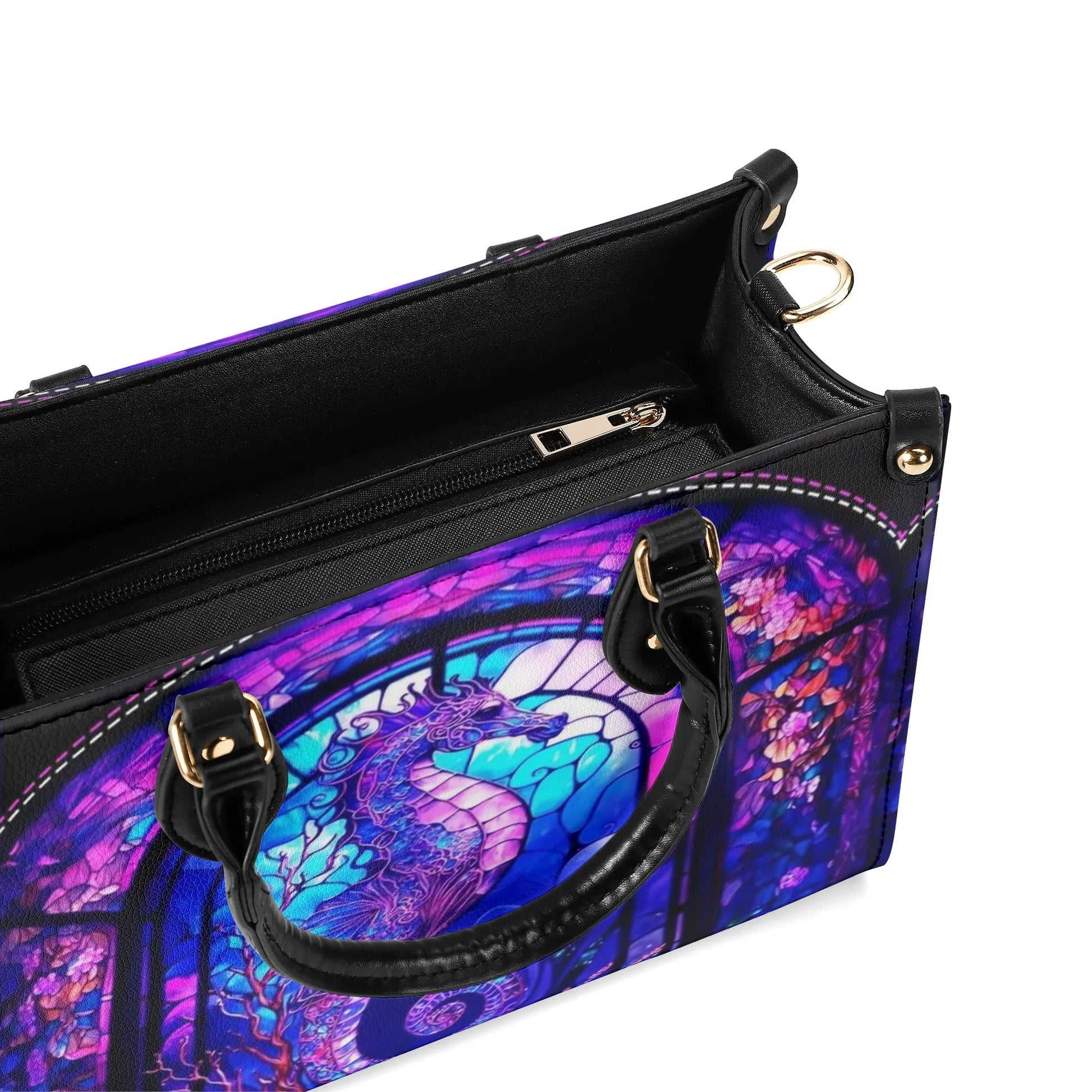 Bigcrowns GLOWING SEAHORSE LEATHER HANDBAG YHDU2006244