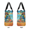 Bigcrowns IT'S 5 O'CLOCK SOMEWHERE PARROT LEATHER HANDBAG O0506243