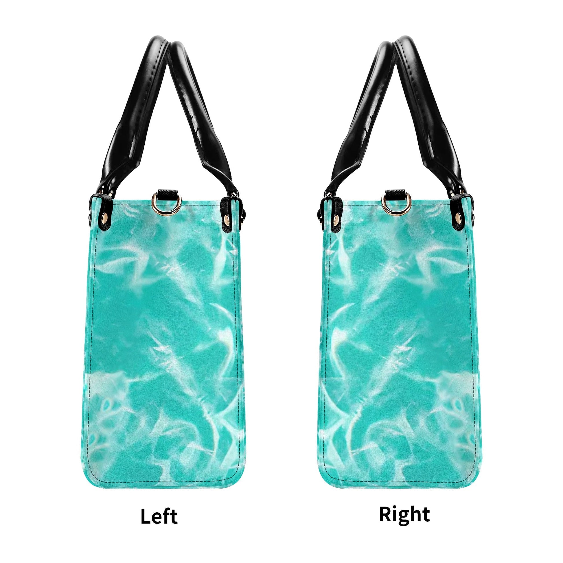 Bigcrowns AS FREE AS THE OCEAN LEATHER HANDBAG N2407244
