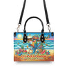 Bigcrowns IT'S 5 O'CLOCK SOMEWHERE PARROT LEATHER HANDBAG O0506243
