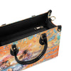 Bigcrowns SMELL THE SEA FEEL THE BREEZE TURTLE LEATHER HANDBAG TLPQ1308244