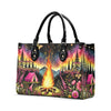 Bigcrowns MAKING MEMORIES ONE CAMPFIRE AT A TIME LEATHER HANDBAG TYTM0207242
