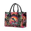 Bigcrowns SMELL THE SEA FEEL THE BREEZE DOLPHIN LEATHER HANDBAG R0107244