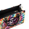 REAPER ROSE TIE DYE LEATHER HANDBAG - TLNZ0107242