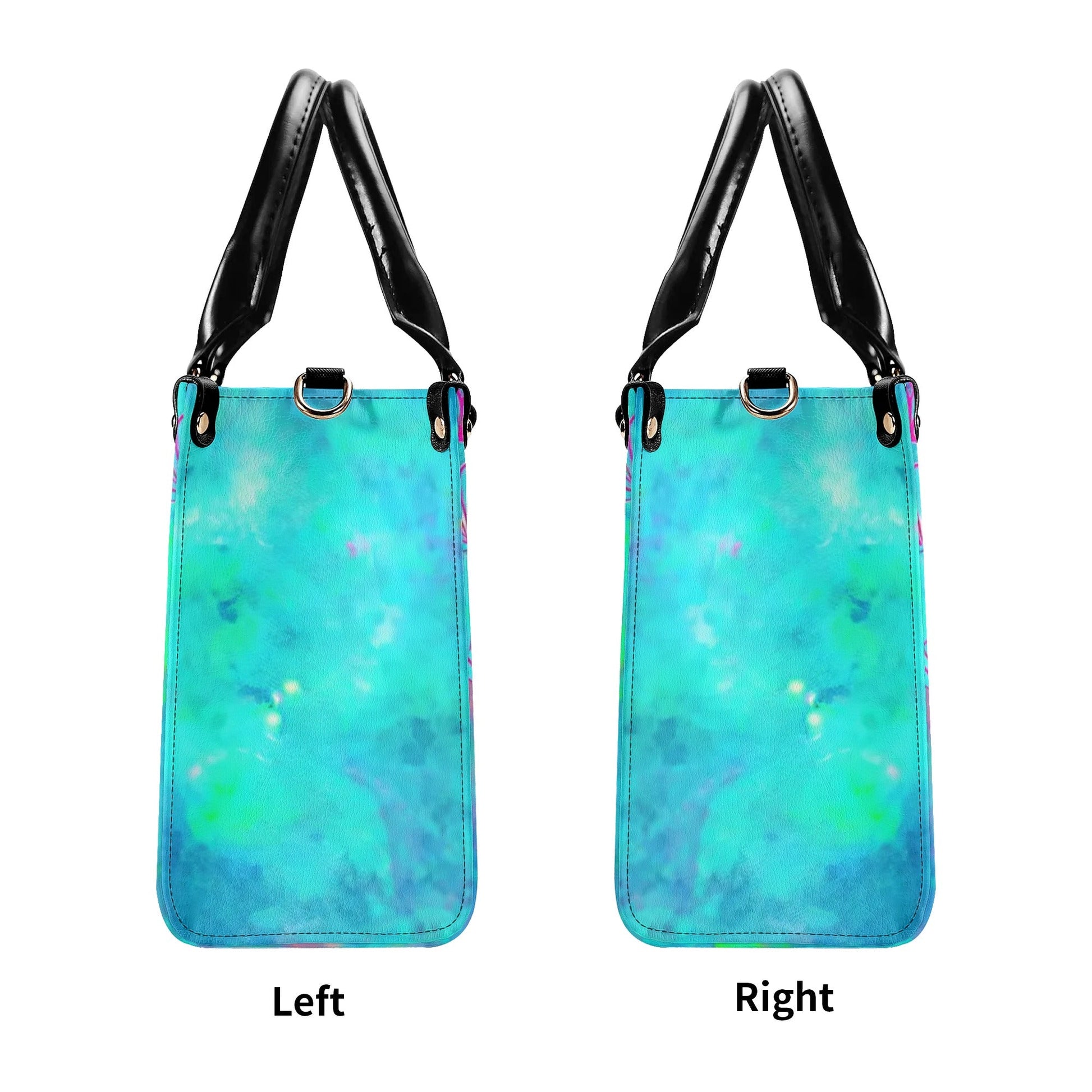 Bigcrowns SALTWATER HEALS EVERYTHING MERMAID LEATHER HANDBAG TYTM2307242