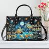 Bigcrowns SMELL THE SEA FEEL THE BREEZE TURTLE LEATHER HANDBAG W1610244