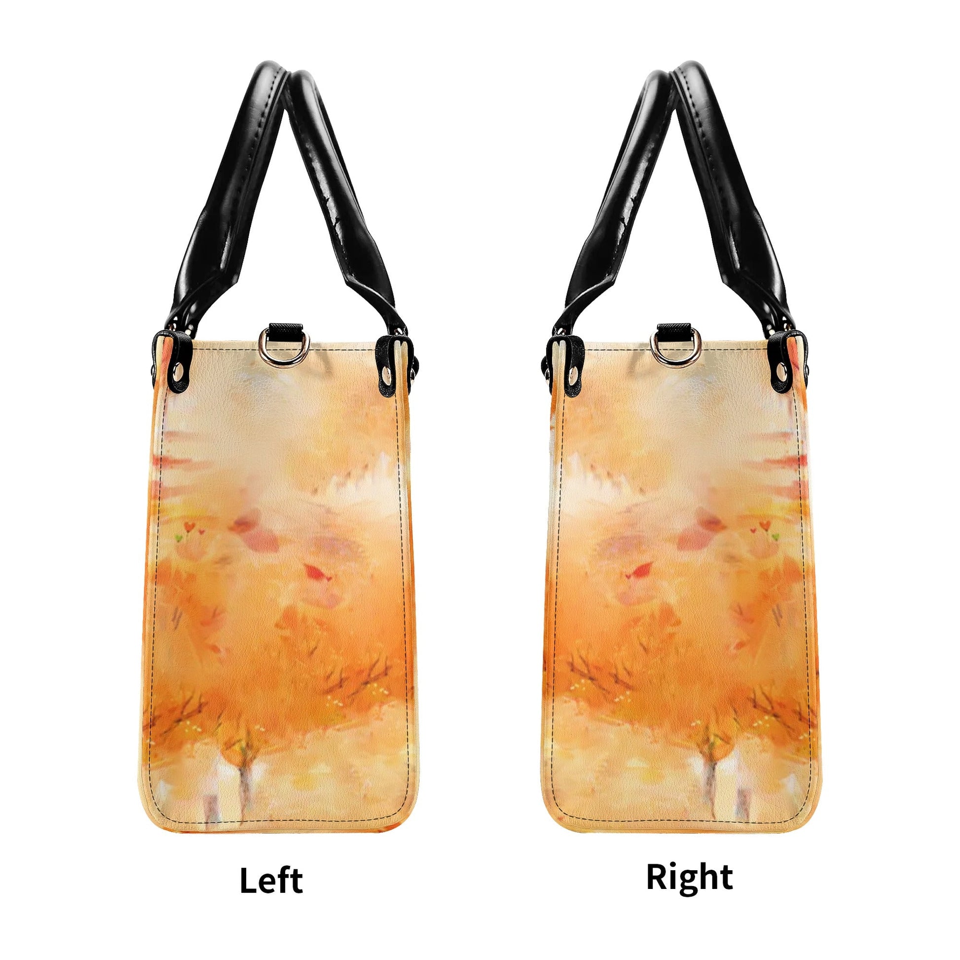 Bigcrowns LET'S GO GIRLS FLAMINGO LEATHER HANDBAG N0908244