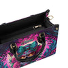 SKULL LEOPARD LEATHER HANDBAG - TLTW1106245