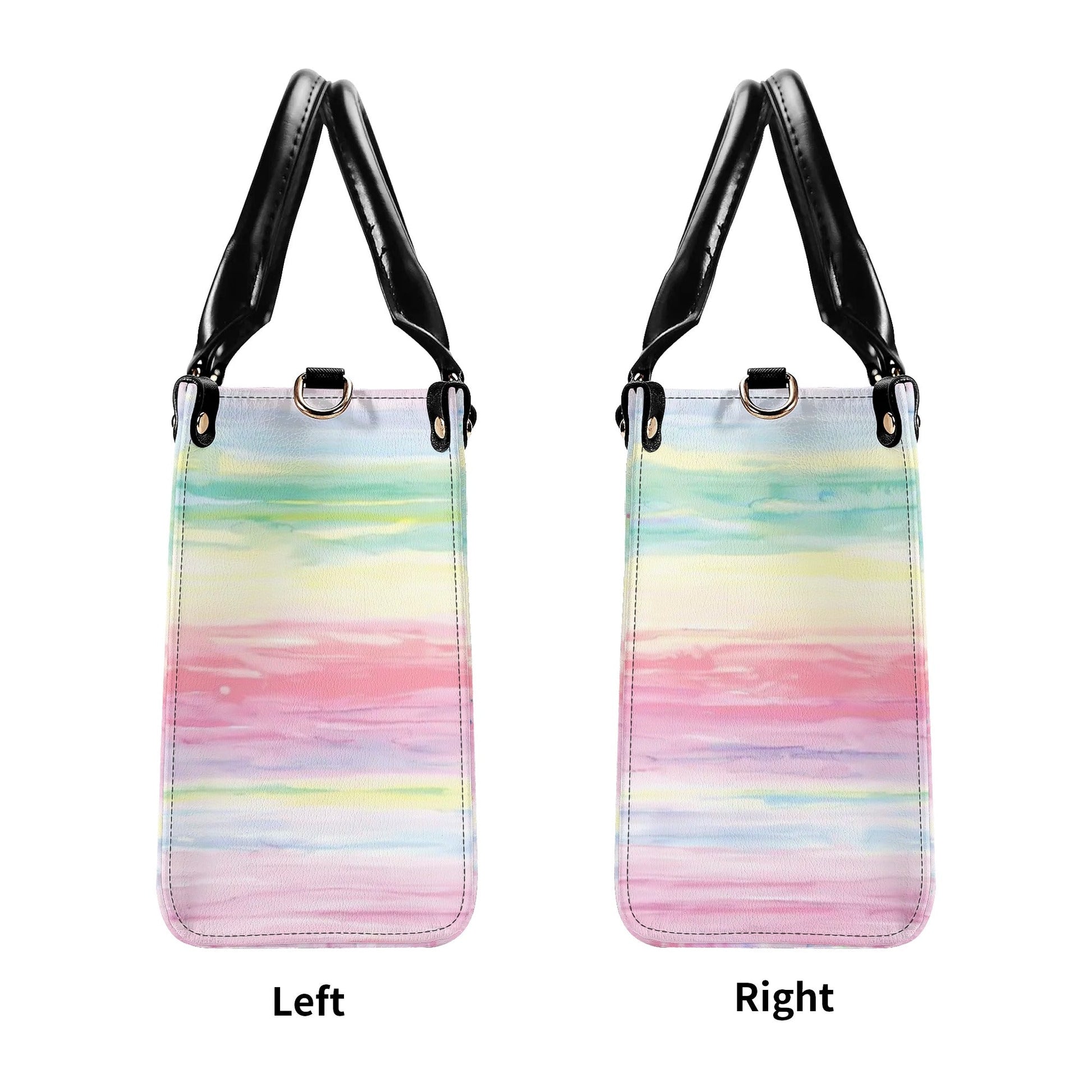 Bigcrowns DON'T WORRY BEACH HAPPY FLAMINGO LEATHER HANDBAG T2507243