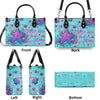 Bigcrowns SALTWATER HEALS EVERYTHING STARFISH LEATHER HANDBAG TYQY2307244
