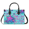 Bigcrowns SALTWATER HEALS EVERYTHING STARFISH LEATHER HANDBAG TYQY2307244