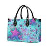 Bigcrowns SALTWATER HEALS EVERYTHING STARFISH LEATHER HANDBAG TYQY2307244