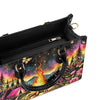 Bigcrowns MAKING MEMORIES ONE CAMPFIRE AT A TIME LEATHER HANDBAG TYTM0207242