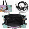 Bigcrowns AS FREE AS THE OCEAN LEATHER HANDBAG N0108244
