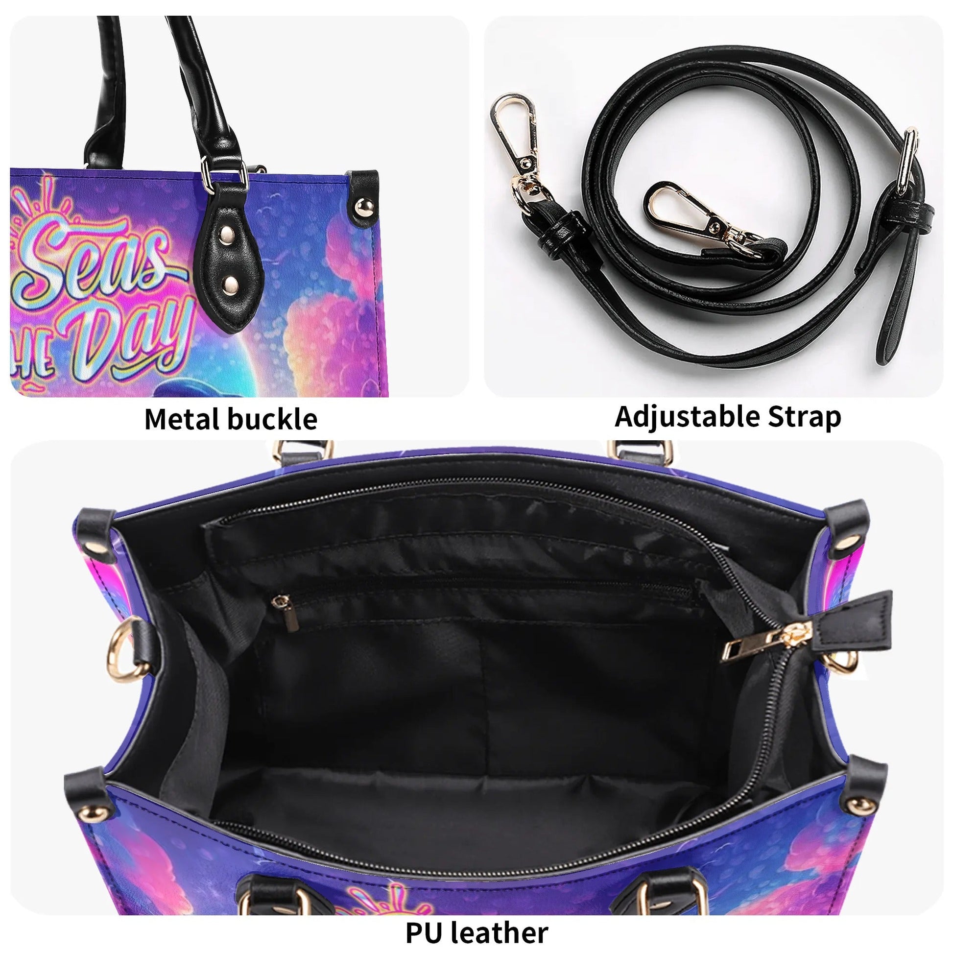 Bigcrowns SEAS THE DAY LEATHER HANDBAG YHDU0307244
